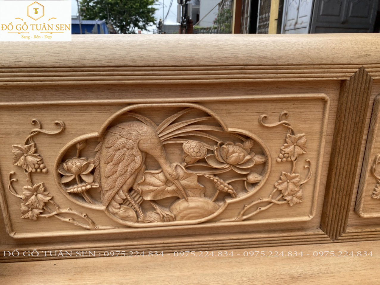 Hình ảnh chi tiết về trường kỷ sen vịt 